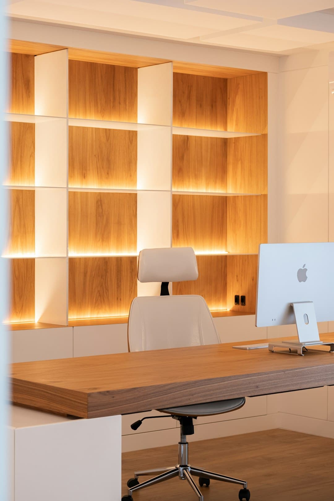 Premium minimal executive workspace